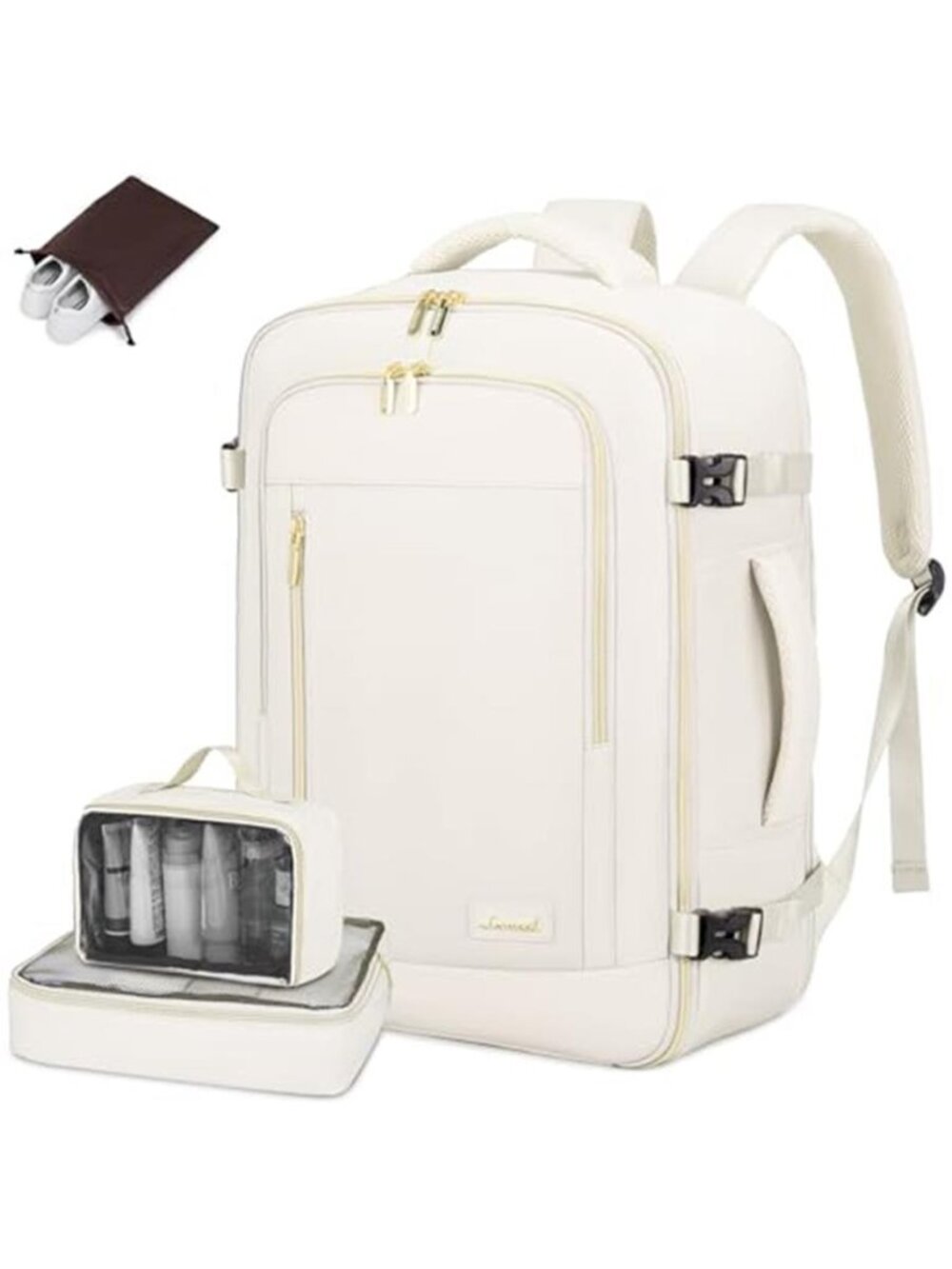 Travel Backpack Carry On Personal Item 45L Laptop Weekender Packing Cubes